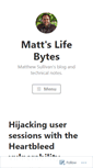 Mobile Screenshot of mattslifebytes.com